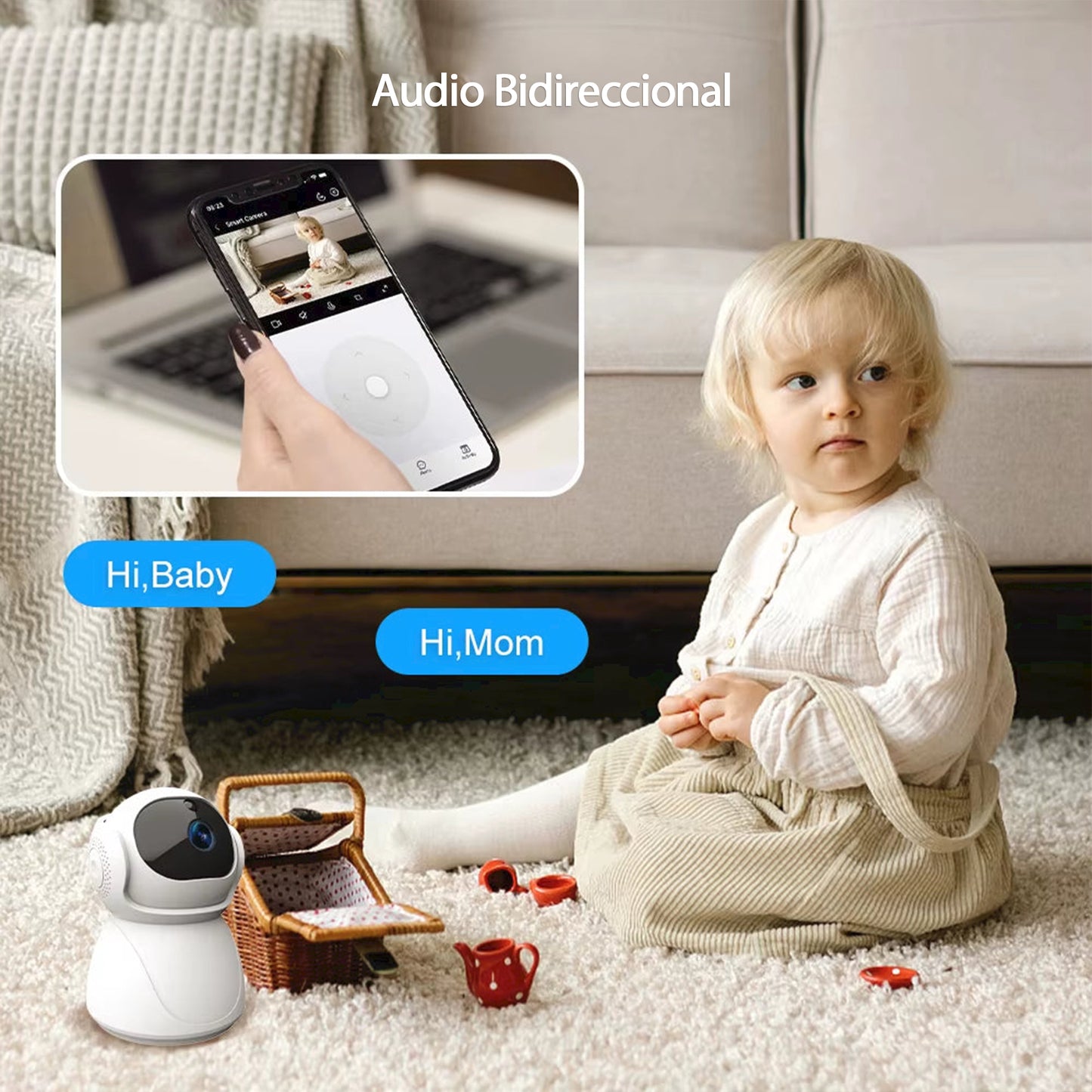 Camview v2 - Full HD + WIFI - Compatible con Alexa